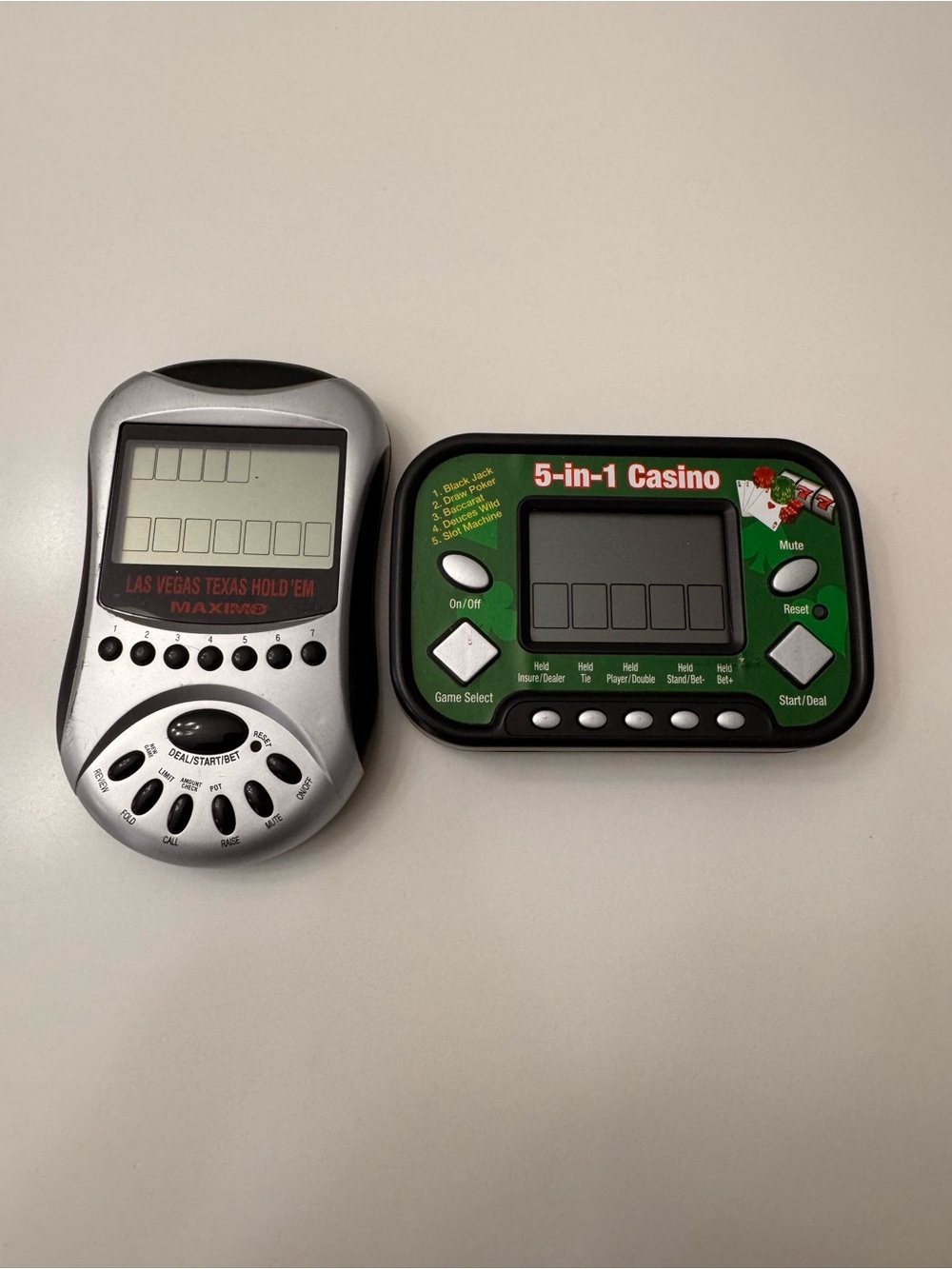 VIntage Nostalgic hand held games